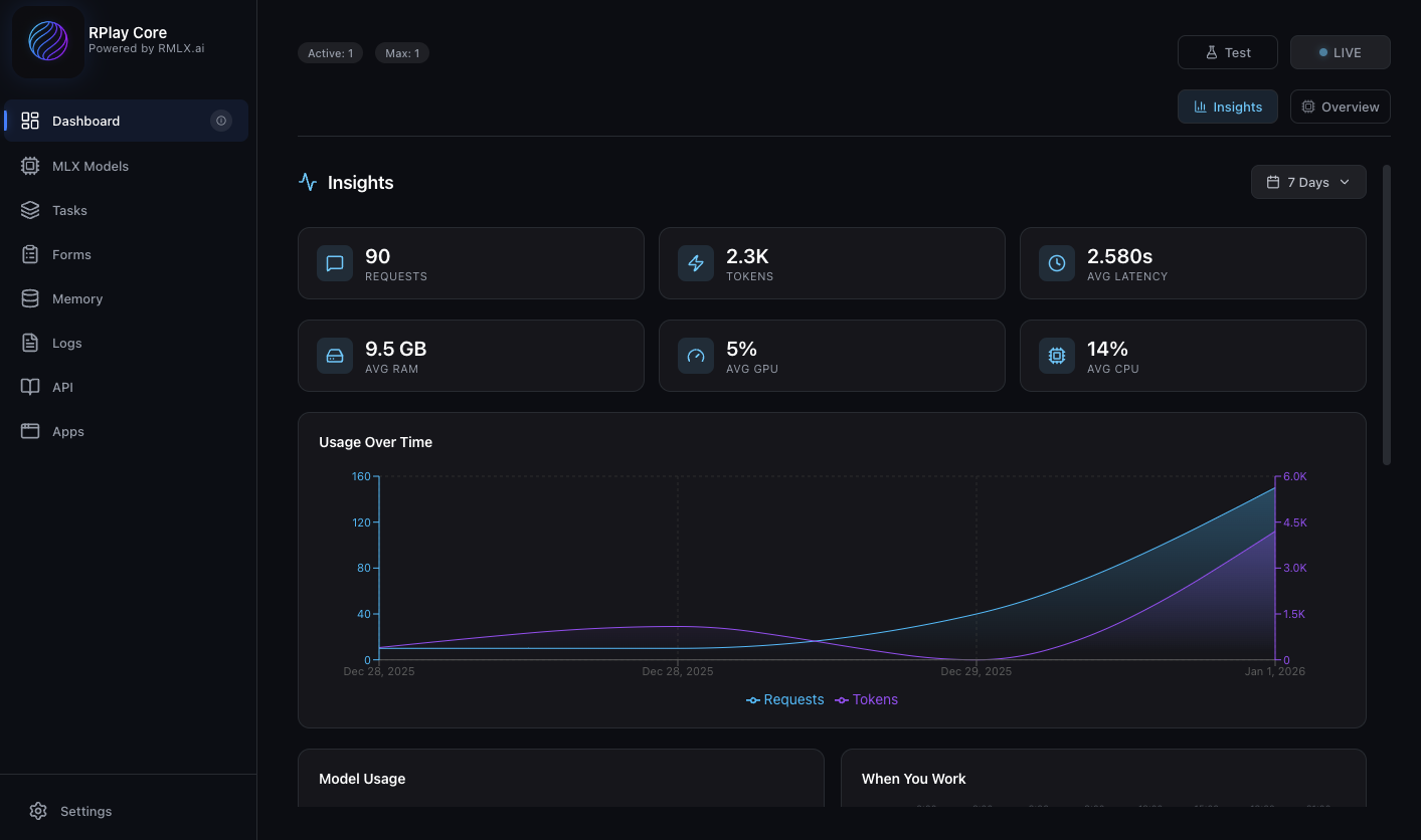 RPlay Memory System - Documents, FAQs, and Contacts management